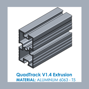 TRACKTUBES™ Aluminum Extrusions