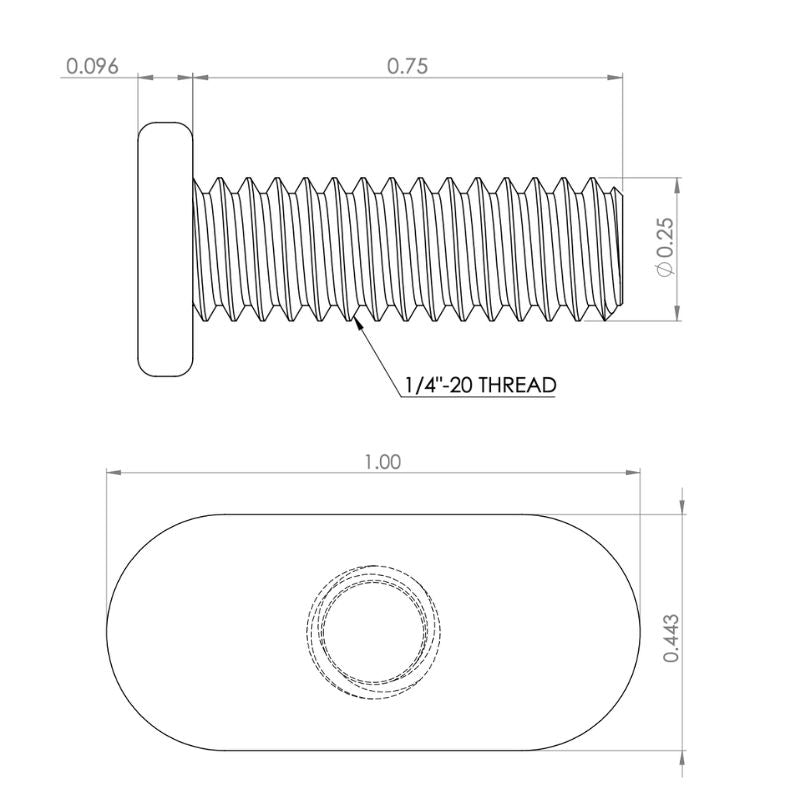 TRACKBOLT™ T-Bolt