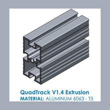 Load image into Gallery viewer, TRACKTUBES™ Aluminum Extrusions
